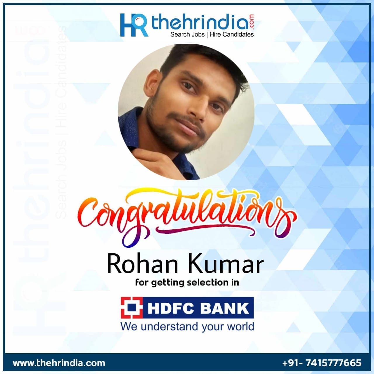 Rohan Kumar  | The HR India